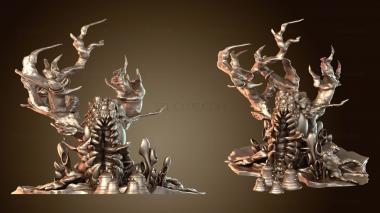 3D model Nurgle Tree With Bells (STL)