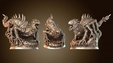 3D мадэль Обсидиановый василиск (STL)