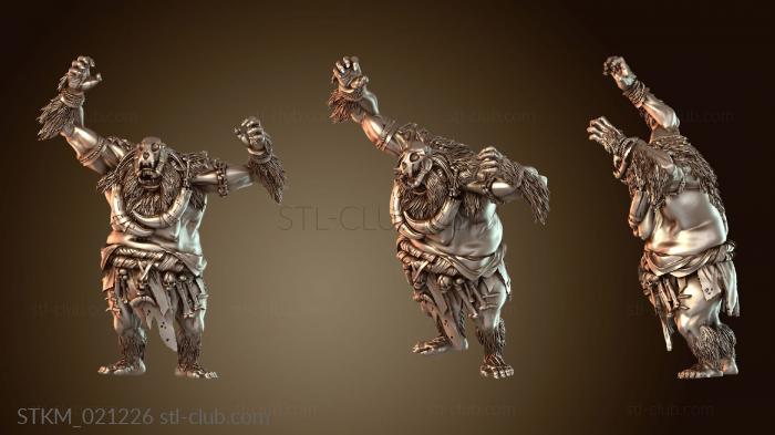 Статуэтки герои, монстры и демоны Ogre Yetis