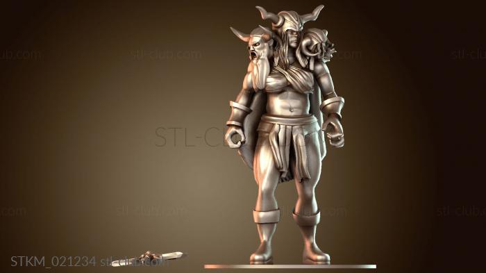 Статуэтки герои, монстры и демоны One for Shapeways