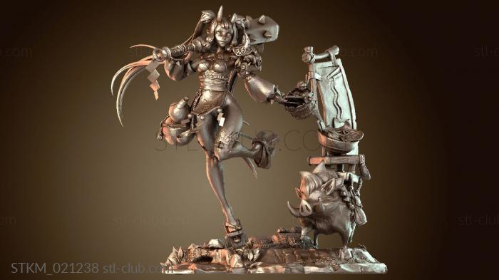 Статуэтки герои, монстры и демоны Oniko Tama