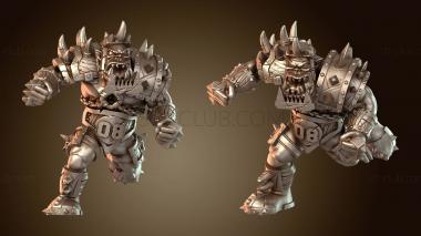 3D мадэль Орк Блитцер Свирепый (STL)