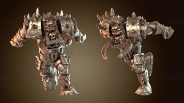 3D мадэль Ветеран орк-блицера (STL)