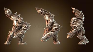 3D мадэль Закаленный блокировщик орков (STL)