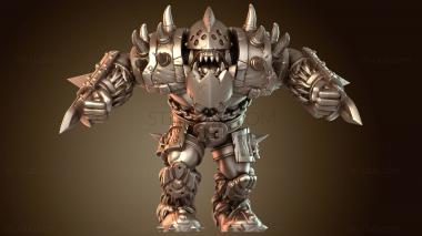 3D мадэль Орк Блокировщик Решительный (STL)