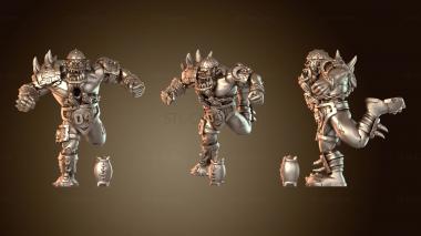 3D мадэль Орк Лайн Мяч (STL)