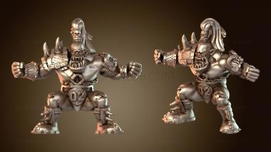 3D модель Наступление линии орков (STL)