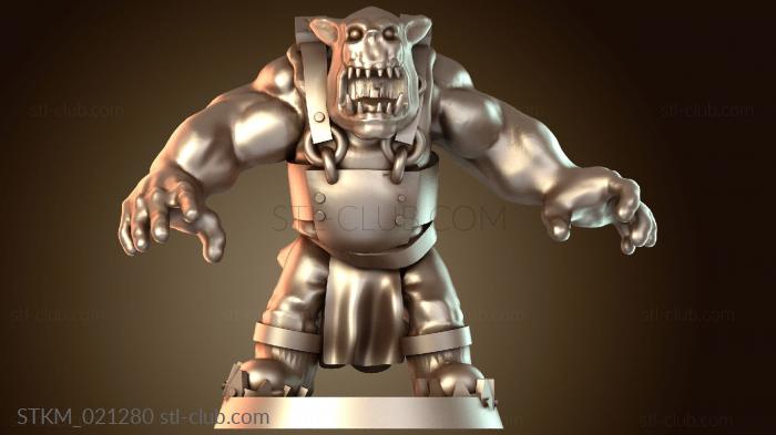 Статуэтки герои, монстры и демоны Orkrigwithposesandinblend Boi Builder