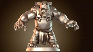 3D model Orkrigwithposesandinblend Boi Builder (STL)