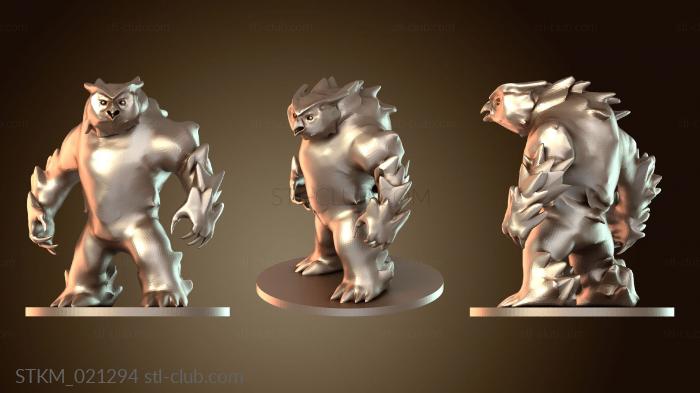 Статуэтки герои, монстры и демоны Owl Bear Prime