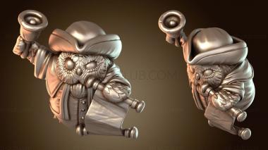 3D model Owl Town Crier (STL)