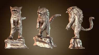 3D model Owlcat Standing (STL)