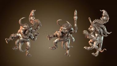 3D model Phantom Horned (STL)