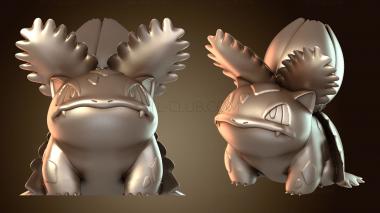 3D мадэль Базовые Панчам и Кангаскхан (STL)