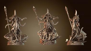 3D мадэль Паразит Амотеп Темный Фараон (STL)