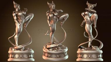 3D model Peach Figure Juri NSFW Peachfigure (STL)