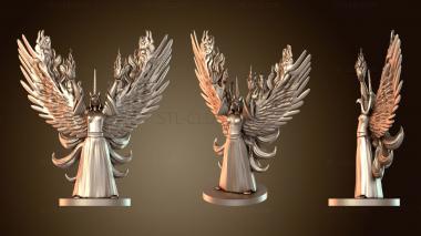 3D model Phoenix Unicorn Six Tail Masked Fire Sorceress (STL)