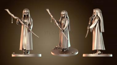 3D model Pikky Fern Back Hair (STL)