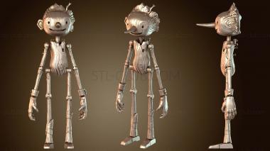3D model Pinocho Guillermo del Toro Netflix (STL)