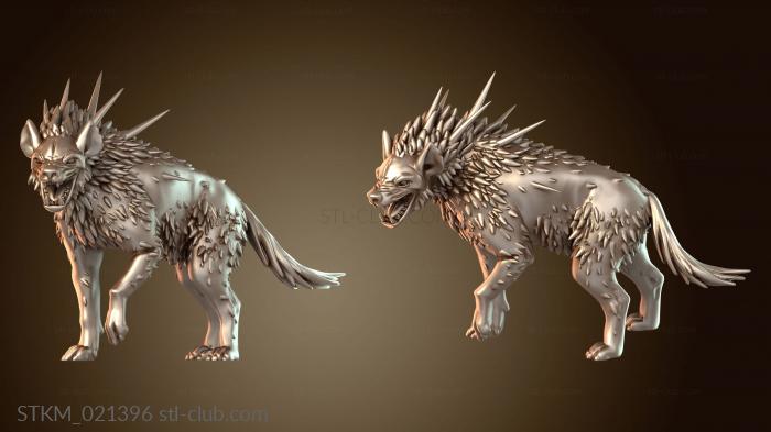 Статуэтки герои, монстры и демоны Pitfighters Quillhound A