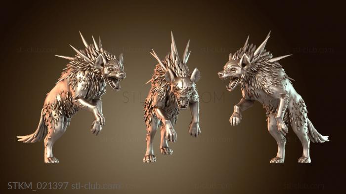 Статуэтки герои, монстры и демоны Pitfighters Quillhound B