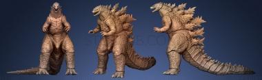 3D model Godzilla 2019 Figurine 3D (STL)