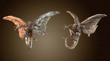 3D model Plague Daemons Furies (STL)
