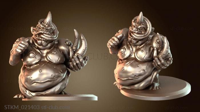 Статуэтки герои, монстры и демоны Plague Demon