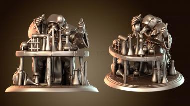 3D мадэль Вариант химии Чумного Доктора (STL)