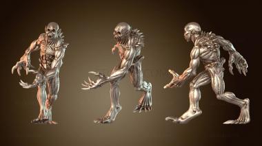 3D model Plague Ghoul Feral (STL)