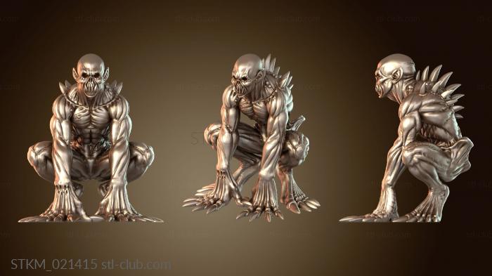 Статуэтки герои, монстры и демоны Чумной упырь скрывается