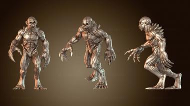 3D model Plague Ghoul Zealous (STL)