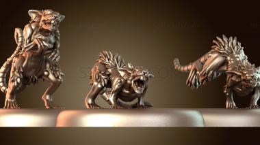 3D мадэль Культ Чумных Крыс Юрей (STL)