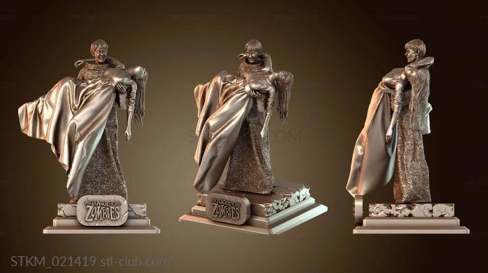 Статуэтки герои, монстры и демоны Чума зомби вернулась