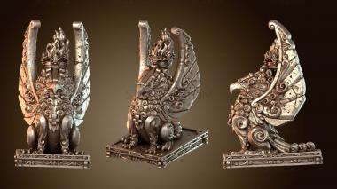 3D модель Жаровня Планета Грифон (STL)