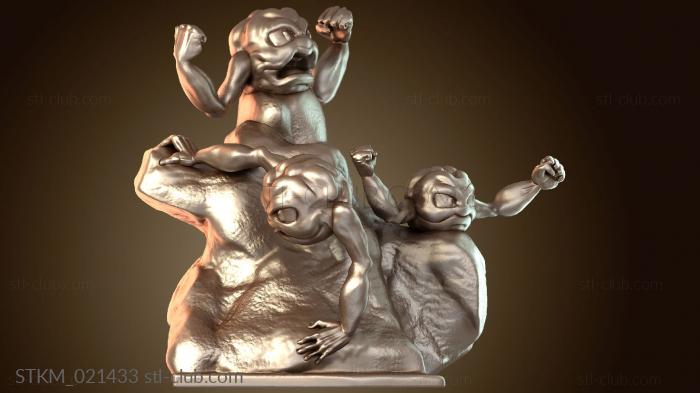 Статуэтки герои, монстры и демоны Диорама Покемон Геодуд