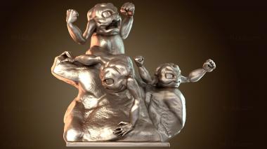 3D model Pokemon Geodude Diorama (STL)