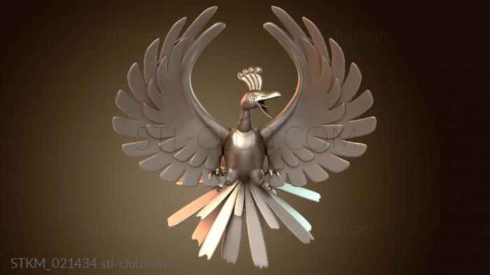 Статуэтки герои, монстры и демоны Покемон Хо О Хух