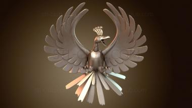 3D model Pokemon Ho Oh Hooh (STL)