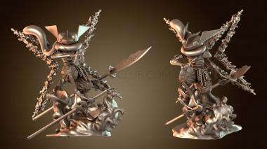 3D model Pokemon Sengoku Greninja Arm (STL)