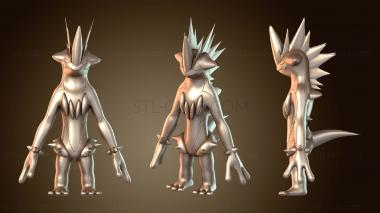3D model Pokemon Toxel Evolution Toxicit (STL)