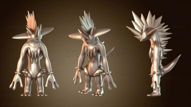 3D model Pokemon Toxel Evolution Toxitricity (STL)