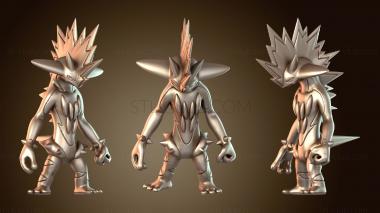 3D model Pokemon Toxel Toxtricity Amped (STL)