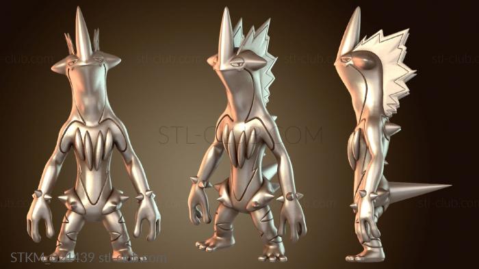 Статуэтки герои, монстры и демоны Форма ключа Pokemon Toxel Toxtricity