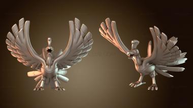 3D model Pokemons Kangaskhan and Kingler (STL)