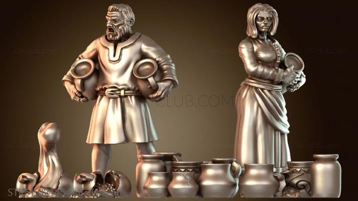 Статуэтки герои, монстры и демоны STKM_021454