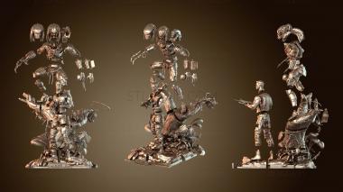 3D модель Хищник и голландская диорама Fierce (STL)