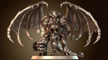 3D мадэль Принц Демон Нургл Крылатый Эйл Дрэг (STL)