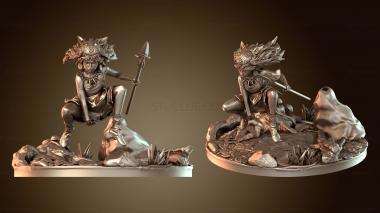 3D мадэль Бюст принцессы Мононоке (STL)