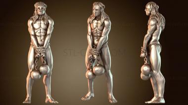 3D модель Заключенный, устроивший тюремный бунт (STL)